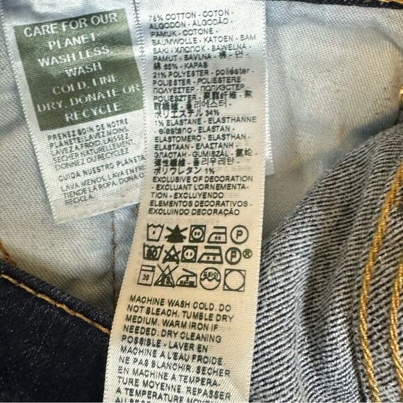 Levi’s 511 Slim Fit Jeans Size 32 X 32 Dark Wash - Picture 5 of 5